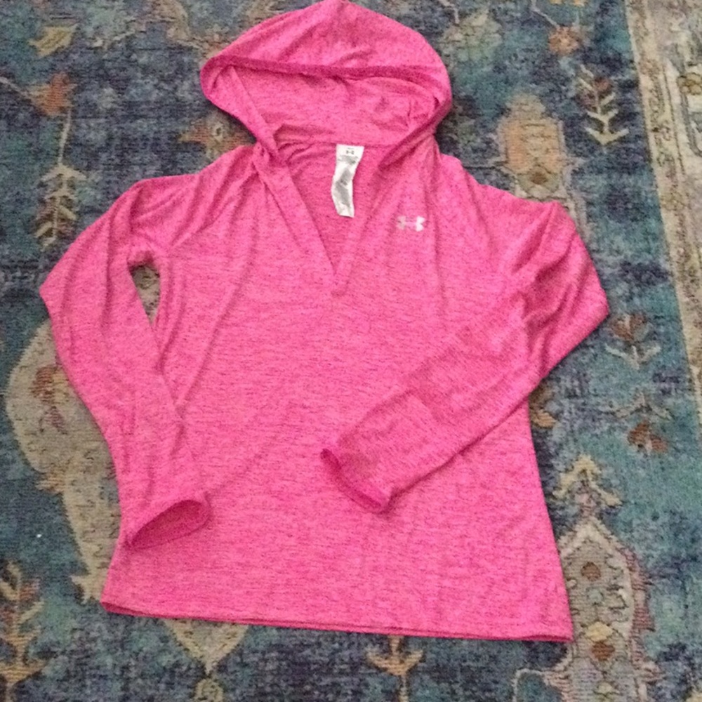 Under Amour Barbiecore Hoodie  Top